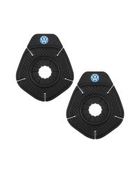 Almohadilla de limpiaparabrisas para coche, cubierta protectora de silicona con agujero inferior para Volkswagen VW Golf GTI Pas