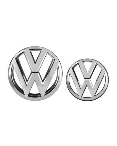 Logotipo Original de la rejilla del radiador delantero del coche, insignia de la tapa del maletero, pegatina para Volkswagen VW 