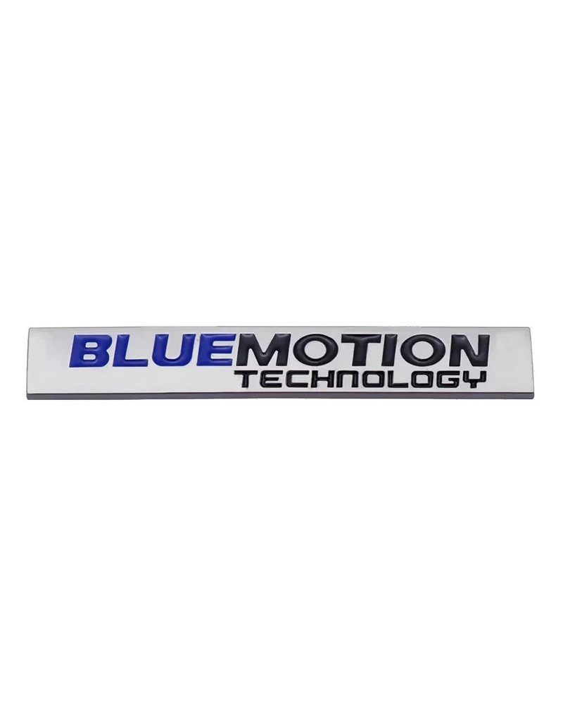 BLUEMOTION-insignia de Metal 3D para maletero trasero de coche, emblema adhesivo para Volkswagen, VW, Polo, Golf 7, 6, 5, Passat