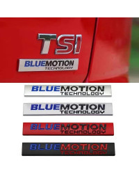 BLUEMOTION-insignia de Metal 3D para maletero trasero de coche, emblema adhesivo para Volkswagen, VW, Polo, Golf 7, 6, 5, Passat