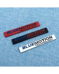 BLUEMOTION-insignia de Metal 3D para maletero trasero de coche, emblema adhesivo para Volkswagen, VW, Polo, Golf 7, 6, 5, Passat