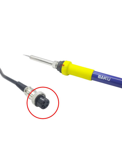 BAKU Electric Soldering Iron Solder Handle Replacement with DIN 5 Pin 