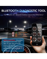 Herramienta de diagnóstico OBD para coche, escáner Bluetooth V1.5 Elm327 obd2 para Volkswagen VW Polo Golf 5 7 Passat B5 B6 Tigu