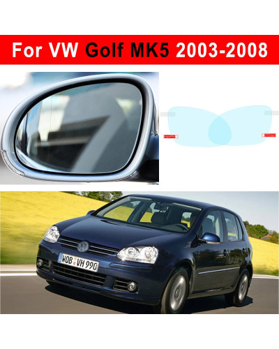 Película adhesiva antiniebla para espejo retrovisor, Protector impermeable para ventana lateral de coche, para Volkswagen VW Gol