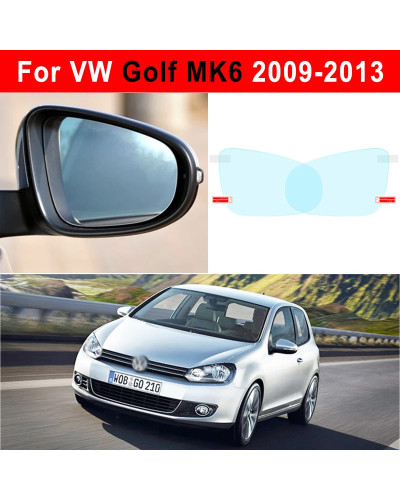 Película adhesiva antiniebla para espejo retrovisor, Protector impermeable para ventana lateral de coche, para Volkswagen VW Gol