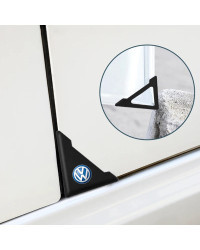 Cubiertas anticolisión universales para esquina de puerta de coche, Protector de silicona transparente para Volkswagen, VW, GOLF