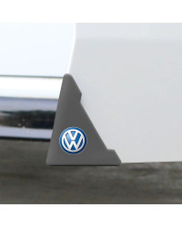 Cubiertas anticolisión universales para esquina de puerta de coche, Protector de silicona transparente para Volkswagen, VW, GOLF