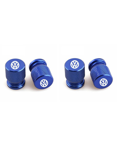 Tapa de válvula de neumático de coche, accesorios para VW, Polo, Golf 5, 6, 7, Passat B5, B6, B7, Touran, Bora, Beetle, Jetta, R