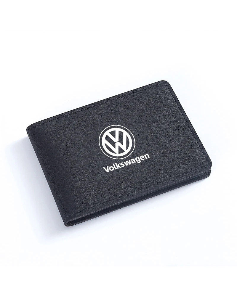 Funda de licencia de coche ultradelgada, tarjetero para VW Golf Amarok T5 Phaeton Teramont ID3 Tiguan t-cross Passat Magotan