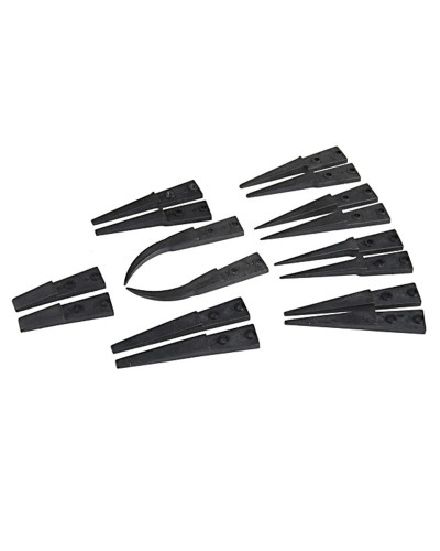 ESD 259 High Quality Handle Stainless Tweezers With 8Pcs Exchengeable 