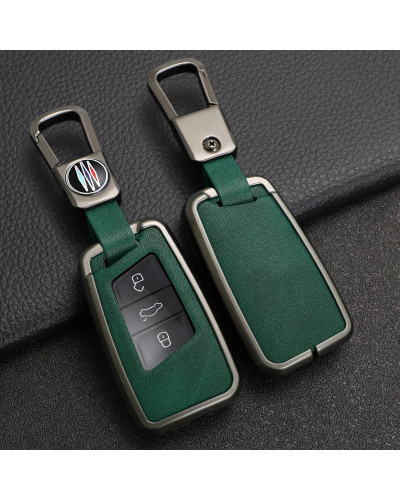 Funda completa para llave de coche, carcasa Fob para Volkswagen VW Tiguan MK2 Magotan Passat B8 CC, Skoda Superb A7, accesorios