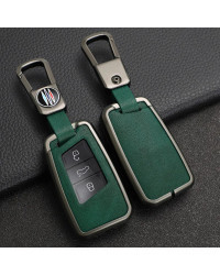 Funda completa para llave de coche, carcasa Fob para Volkswagen VW Tiguan MK2 Magotan Passat B8 CC, Skoda Superb A7, accesorios