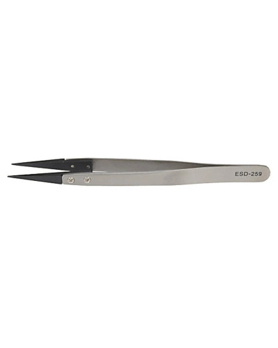 ESD 259 High Quality Handle Stainless Tweezers With 8Pcs Exchengeable 