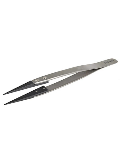 ESD 259 High Quality Handle Stainless Tweezers With 8Pcs Exchengeable 