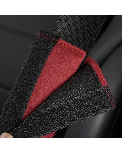 Cubierta de hombro para cinturón de seguridad de coche, protección transpirable, almohadilla de cinturón de seguridad para Volks