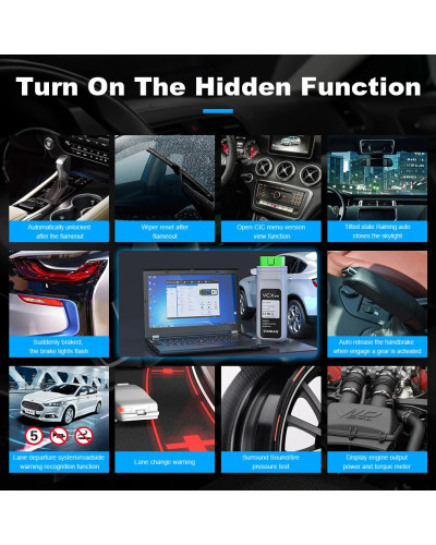 VXDIAG-escáner de diagnóstico VCX SE VX108 para coche VW DOIP OBD2, todos los sistemas, codificación ECU J2534, programación de 