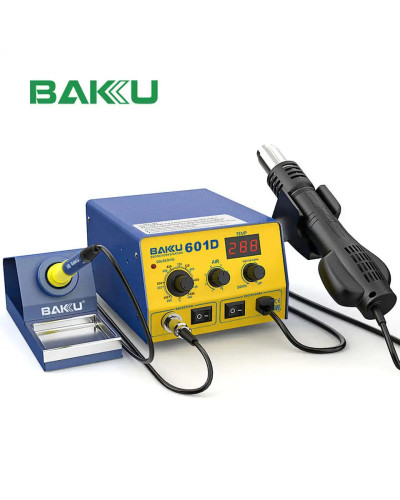 BAKU BK-601D LED Digital Display Hot Air SMD Rework Station, Soldering