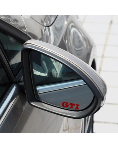 Pegatinas reflectantes para espejo retrovisor de coche, calcomanías para VW Volkswagen Rline R Line GTI Golf 3 5 8 7 MK3, acceso