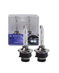 SUKIOTO-bombilla de xenón para faro delantero de coche, Bombilla de 2 uds, original, Japón, Super brillante, D4S, D2S, HID, para