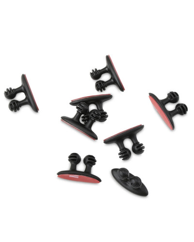 Pegatinas de Clip de alambre para coche, 8 piezas, para VW, Volkswagen, Polo, Golf, Passat, Beetle, Caddy, T5, Up, Eos, Tiguan, 