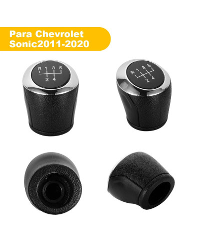 Perilla de palanca de cambios MT de 5 velocidades para coche, accesorio para Chevrolet Aveo Sonic T300 24108036-2012, 2017