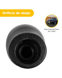 Perilla de palanca de cambios MT de 5 velocidades para coche, accesorio para Chevrolet Aveo Sonic T300 24108036-2012, 2017