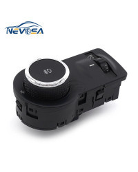 NEVOSA -Interruptor de Control de faro de coche, luz antiniebla, lámpara de ajuste, para Buick Encore Chevrolet Cruze Malibu, 13