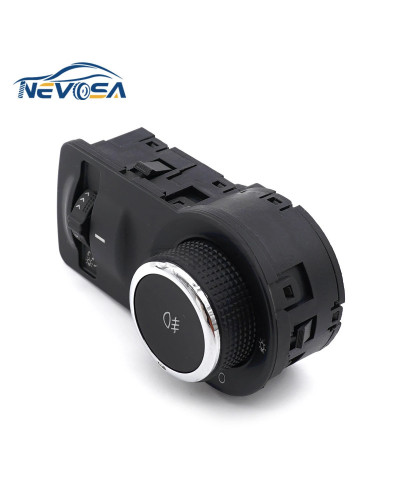 NEVOSA -Interruptor de Control de faro de coche, luz antiniebla, lámpara de ajuste, para Buick Encore Chevrolet Cruze Malibu, 13