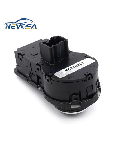 NEVOSA -Interruptor de Control de faro de coche, luz antiniebla, lámpara de ajuste, para Buick Encore Chevrolet Cruze Malibu, 13