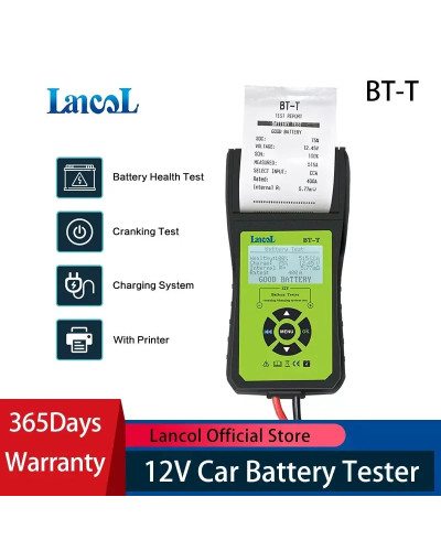 Lancol BT-T 12V Auto Battery Diagnostic Tool For Digital Battery Teste