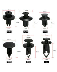 Clips de sujeción automáticos para Chevrolet, Cruze, TRAX, Aveo, Sonic, Lova, Sail, Equinox, Captiva, Volt, Camaro, cobalto, Mat