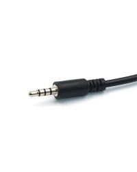 Cable convertidor auxiliar para coche, accesorio de 3,5mm para Volkswagen VW Golf 4 6 7 GTI Tiguan Passat B5 B6 B7 CC