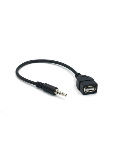 Cable convertidor auxiliar para coche, accesorio de 3,5mm para Volkswagen VW Golf 4 6 7 GTI Tiguan Passat B5 B6 B7 CC