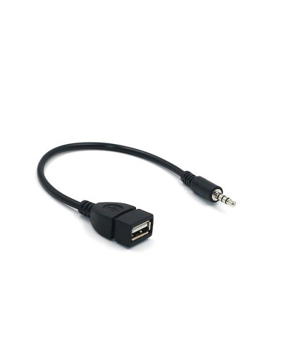 Cable convertidor auxiliar para coche, accesorio de 3,5mm para Volkswagen VW Golf 4 6 7 GTI Tiguan Passat B5 B6 B7 CC