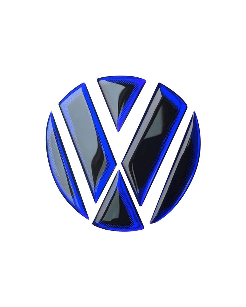 Emblema delantero y trasero para coche, pegatina con logotipo para Volkswagen VW Golf7 CC POLO Jetta Passat Touareg Bora, pegati