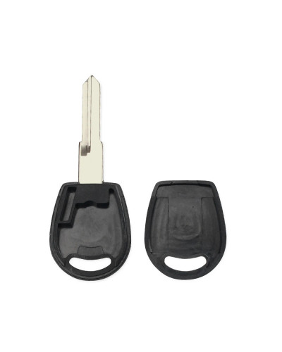 KEYYOU-transpondedor para llave de coche, carcasa de Chip Fob, sin cortar, para VW, Volkswagen, Jetta, POLO, BORA, PASSAT, HU49