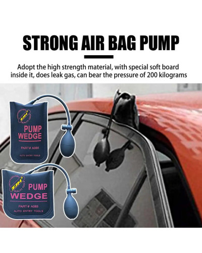 Air Wedge Bag Strong Air Bag Pump Professional Leveling Kit Locksmith 