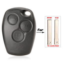 jingyuqin 2/3 Buttons Remote Car Key Shell Cover Case Styling For Renault Dacia Modus Clio 3 Twingo Kangoo 2 Fob