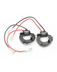 Soporte de bombilla LED HID H7, 2 piezas, adaptador de enchufe para VW Touran, Sharan, Scirocco, Tiguan, Golf MK6, MK7, Passat