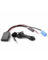 Adaptador de micrófono inalámbrico bluetooth para coche, estéreo AUX IN Music para VW Golf Bora Jetta MK4, Audi A3 A4 A6, Skoda 