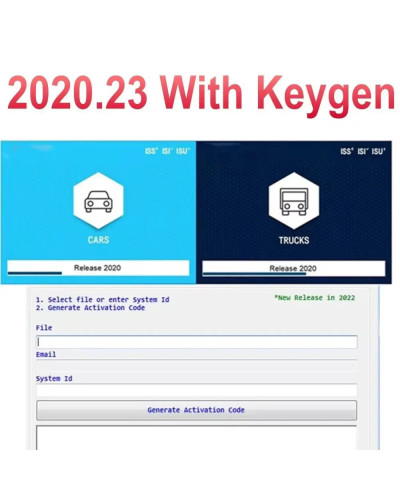 2023 Latest Autocoms 2021.11+Delphis 2021.10b with keygen+ For Delphi 