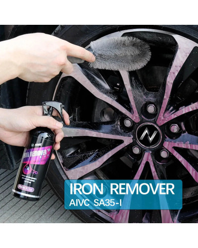 Iron Remover Car Iron Remover Spray for Car Detailing Wheels Metal Cle