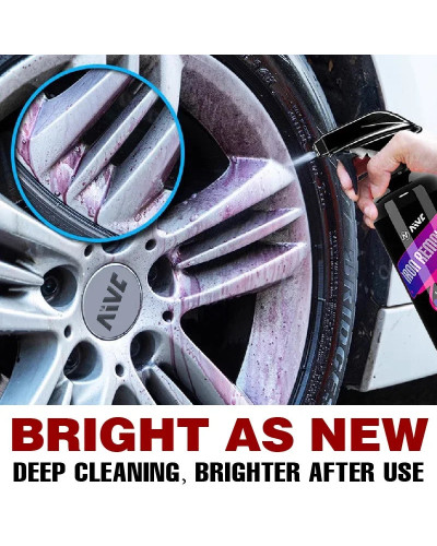 Iron Remover Car Iron Remover Spray for Car Detailing Wheels Metal Cle