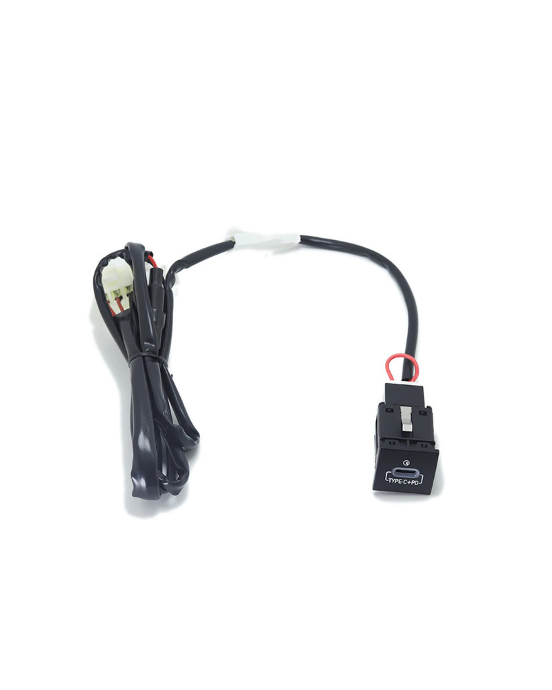 Adaptador de carga rápida USB tipo C, interruptor de toma de corriente QC3.0 para VW Golf 6, Jetta 5, MK5, Scirocco 2006 - 2014