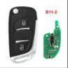 5pcs KEYDIY KD B11 NB11 B11-2 NB11-2 DS style 2/3 Button Universal Remote Car Key For KD900/KD-X2/URG200/KD MINI Key Programmer