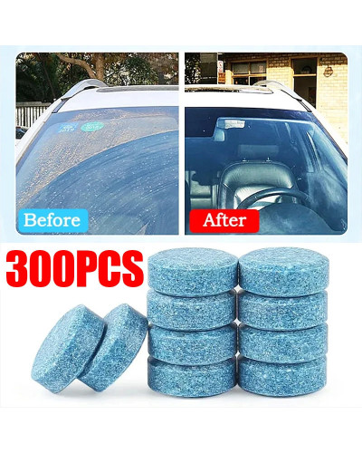 Solid Cleaner Car Windscreen Cleaner Effervescent Tablet Auto Wiper Gl