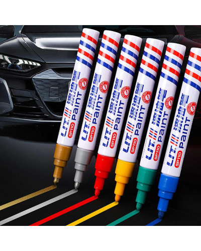 Waterproof Car Scratch Repair Pen Auto Wheel Tire Oily Painting Mark P