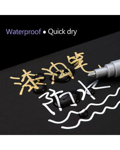 Waterproof Car Scratch Repair Pen Auto Wheel Tire Oily Painting Mark P