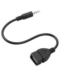 Cable convertidor auxiliar para coche, convertidor de reproductor MP3 para volkswagen vw t5 polo golf 7 6 5 4 golf mk4 passat b6