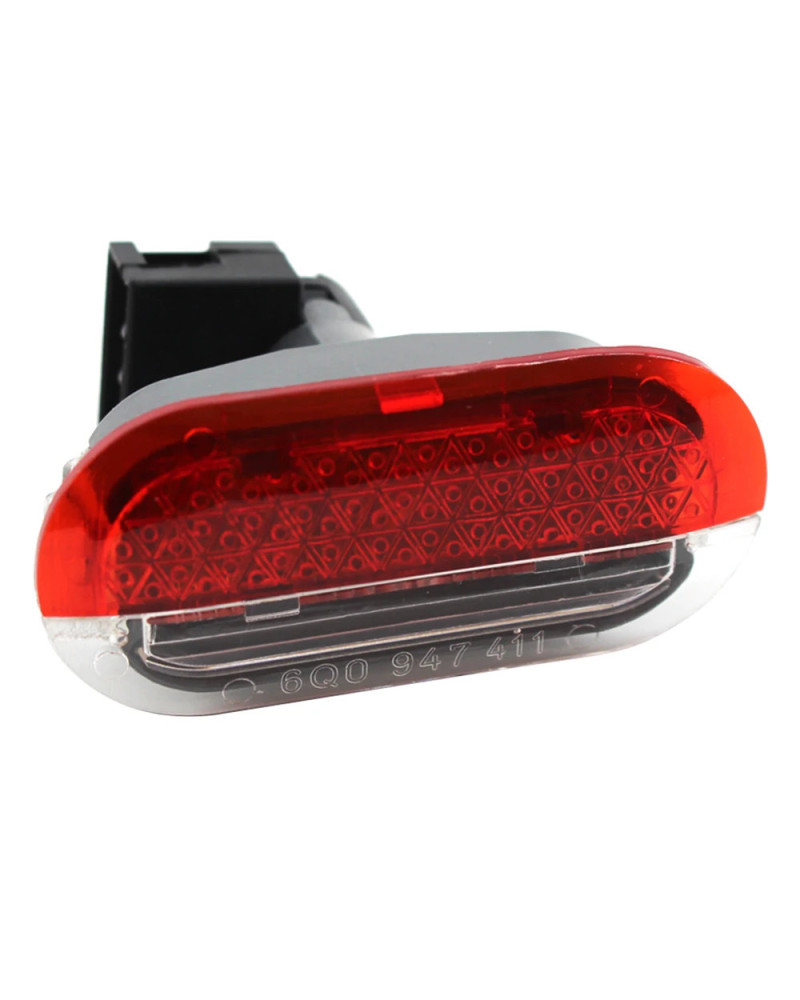 Luz de puerta Interior de coche, lámpara de advertencia de cortesía para VW Bora Golf 4 MK4 Jetta 1998-2005 6Q0947411